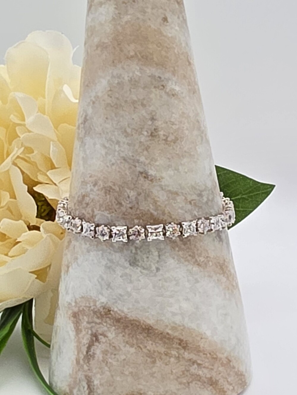 Sterling Silver .925 CZ Tennis Bracelet